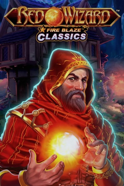 Fire Blaze: Red Wizard -pelin kansi Casinova Casinon valikoimassa