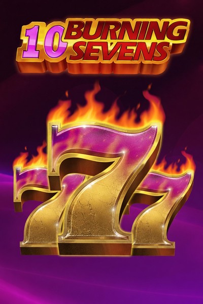 10 Burning sevens -pelin kansi Kingmaker Casinon aulassa