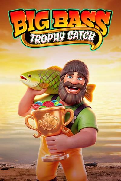 Big Bass Trophy Catch -slotin kansikuva Betwest Casinon lobbyssa